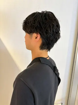 メンズ Kaho🌼/メンズ ニュアンスパーマのヘアスタイル