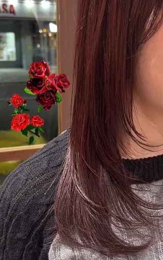 セミロング カラー ヘアアレンジ カットモデル募集 🐈‍⬛🪄˚✧ツカのヘアスタイル