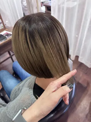 ショート カラー radiant/泉南 nakamura🌹のヘアスタイル