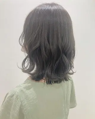 ミディアム カラー 店長 ✂️ムラカミ キラリのヘアスタイル