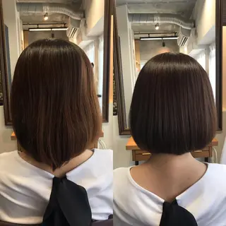 ショート カラー 今井 三智也のヘアスタイル