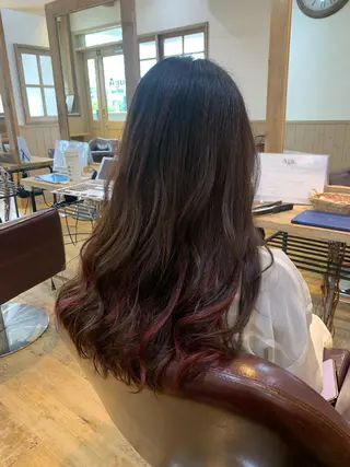 ロング カラー VIE.ORNER 浦安店 三上真弥のヘアスタイル