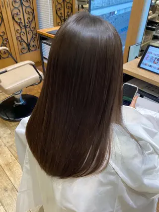 銀座/レイヤー 顔周りカット溝手優太のヘアスタイル