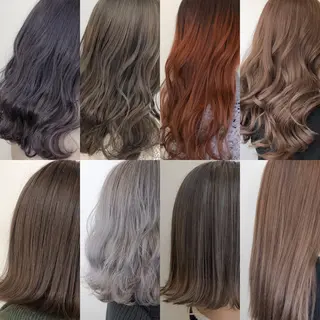セミロング カラー 【透明感、艶髪】西村 有司のヘアスタイル