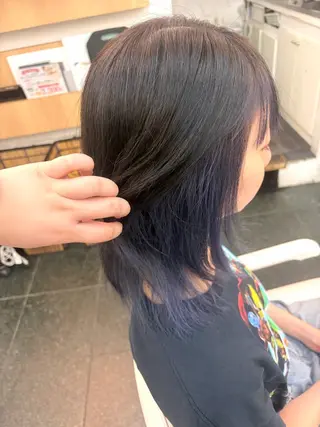カラー ガーリー×韓国🎀 ⟡.·天野結良⟡.·のヘアスタイル