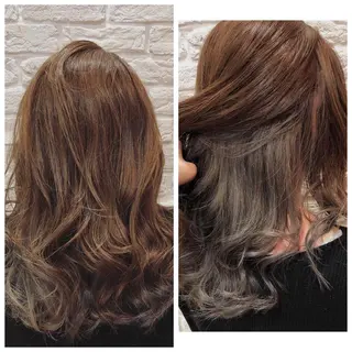 ロング 反橋 聖のヘアスタイル