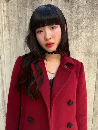 セミロング モードレイヤー/ボブ Rikuのヘアスタイル