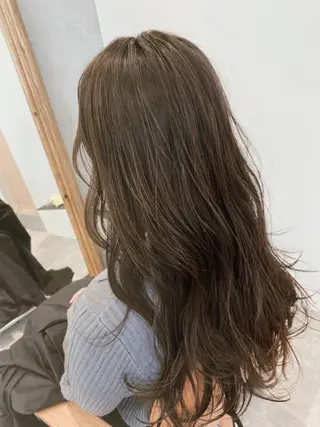 セミロング 赤み消し×髪質改善 🍏上田晃司のヘアスタイル