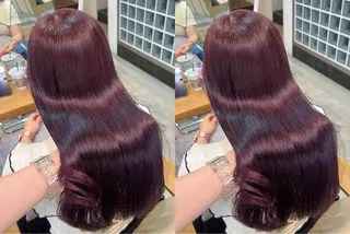 ミディアム カラー 小顔矯正/レイヤー 透明感カラー✨生真のヘアスタイル