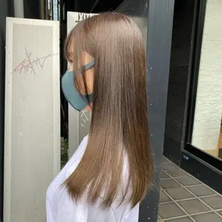 ロング カラー 山内 直英のヘアスタイル