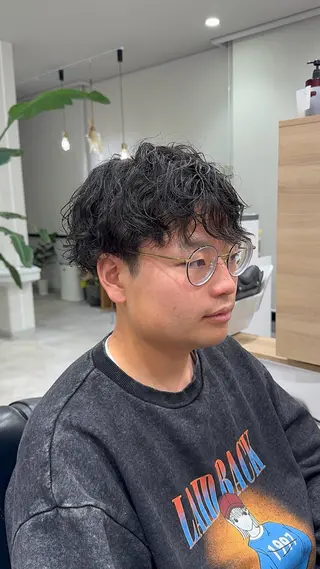 パーマ yu riのヘアスタイル