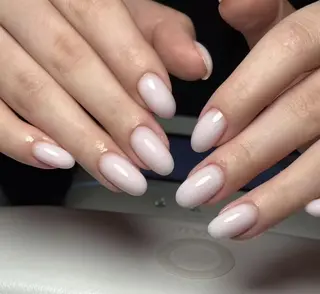 ネイル By moonネイル 🌷ワンホン/韓国風のネイルデザイン