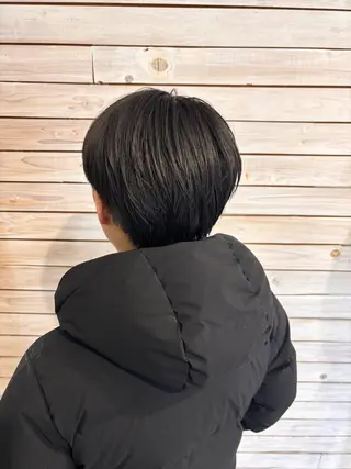メンズ 岡山メンズパーマ 白神珠梨のヘアスタイル