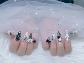 ロング パーマ yuna ユナのネイルデザイン