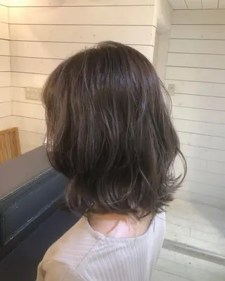 ミディアム カラーアンドケアリタ kitamuuuのヘアスタイル