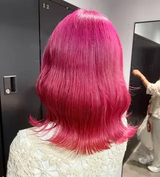 ミディアム 松田 真央のヘアスタイル