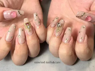 ネイル unwind🕊️ 学芸大学 /持ち込みのネイルデザイン
