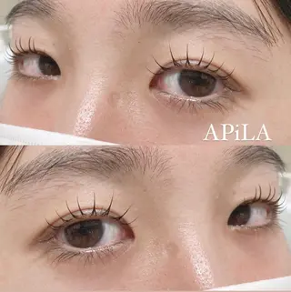 マツエク・マツパ APiLA HASHIMOTOのマツエク・マツパデザイン