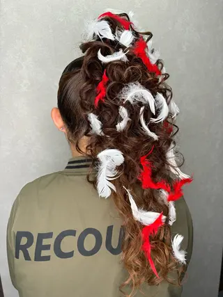 ロング エクステ*美髪サロン KR2S河内長野店長のヘアスタイル