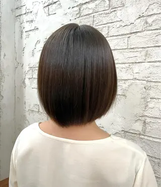 ショート 🪽髪質改善縮毛矯正 🤍MIU🤍のヘアスタイル
