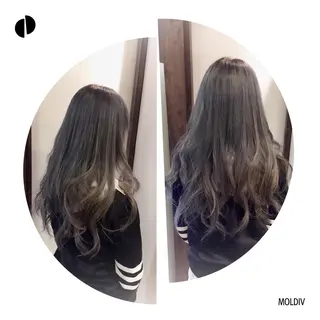 ロング カラー ✨縮毛矯正✨髪質改善 ナカシマ ユミのヘアスタイル