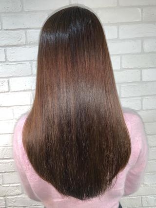 ロング 神頭 彩のヘアスタイル