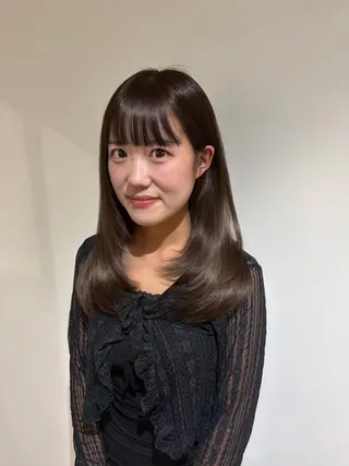 カラー RISAKO レイヤーカット🎀のヘアスタイル