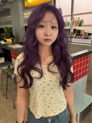 ロング カラー 🧡色落ちまで2度 楽しめる🧡ヨシキのヘアスタイル
