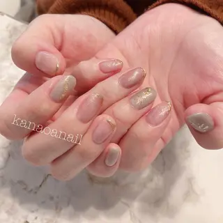 ネイル 地爪育成💅 kanaoanailのネイルデザイン
