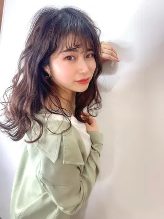 セミロング TAKAHASHI LEAPSのヘアスタイル