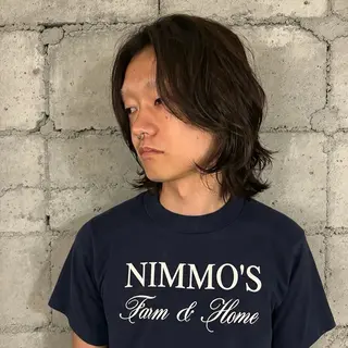 ミディアム メンズ レイヤー/ブリーチ /🦋Ayana🦋のヘアスタイル
