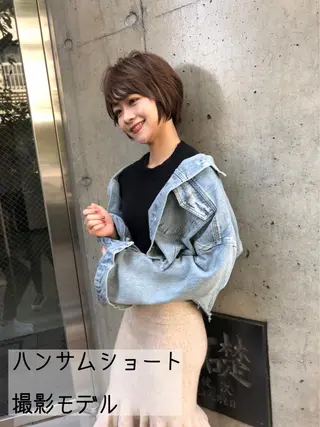 ショート パーマ ヘアアレンジ メンズパーマ特化/ メッシュ/薫/店長のヘアスタイル