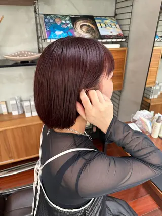 ショート カラー momo 札幌美容師のヘアスタイル