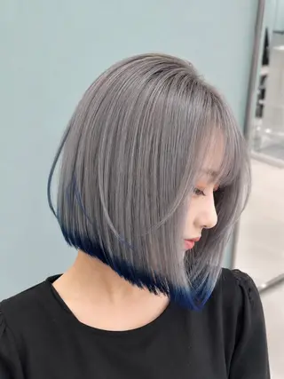 ミディアム カラー 池袋/カラー特化🎨 ロング料金なし🩵のヘアスタイル