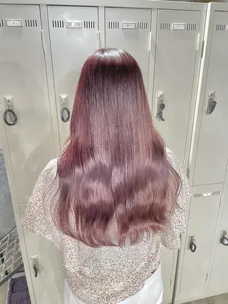 セミロング カラー ベージュカラー💖 やすひろのヘアスタイル