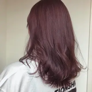 セミロング カラー 大平 美沙のヘアスタイル