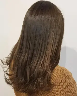 カラー セミロング パーマ ヘアアレンジ 【ネウィ天王寺 】seiyaのヘアスタイル