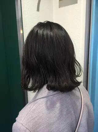 ミディアム カラー 💘透明感カラー💘 沖本 将宏のヘアスタイル