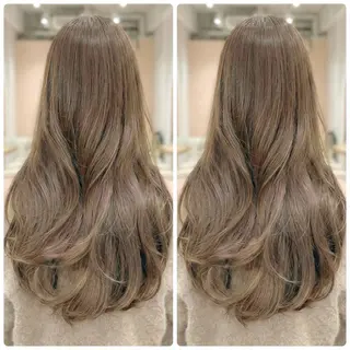 ロング 2ヵ月先までまとまる レイヤー🫧若葉🪞のヘアスタイル