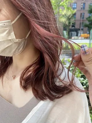 ミディアム カラー メンズ特化美容師 カラー専門ぺーターのヘアスタイル
