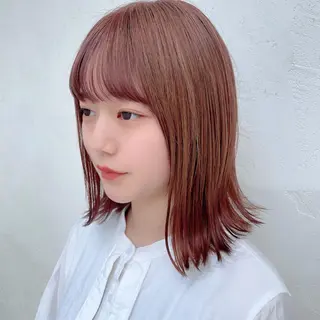 ショート カラー 顔周りカット 【オノザワリョウ】のヘアスタイル
