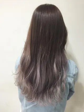 ロング カラー ヘアアレンジ エクステ/レイヤー 落合/心斎橋のヘアスタイル