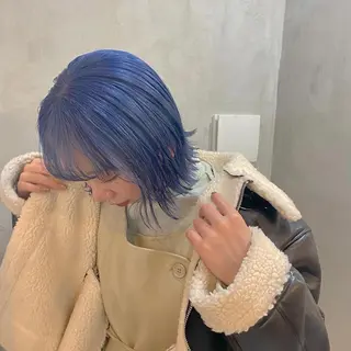 ショート カラー ヘアアレンジ ハイトーン/透け感 カラー🎀真香のヘアスタイル