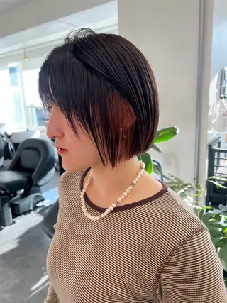 ショート ショートカット募集/ モカのヘアスタイル