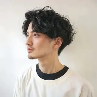 メンズ siie ヤギのヘアスタイル