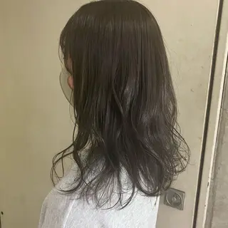 ミディアム カラー 清村 和音のヘアスタイル