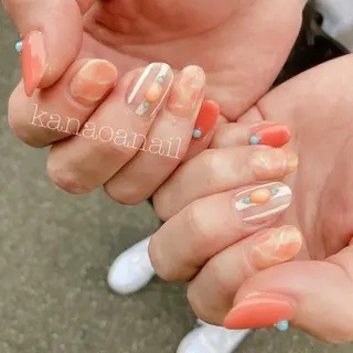 ネイル 地爪育成💅 kanaoanailのネイルデザイン