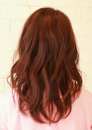 セミロング カラー 【名古屋】モデル募集 arisaのヘアスタイル