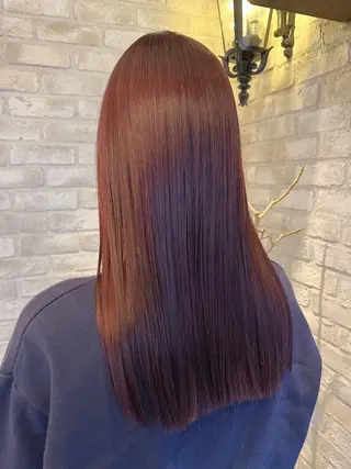 カラー しみず りぶのヘアスタイル