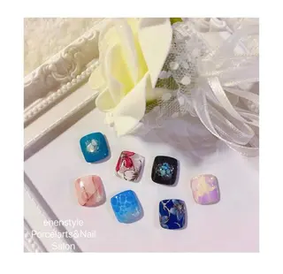 ショート ネイル 🐾enen style 🐾のネイルデザイン